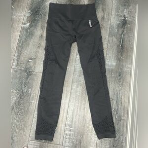 Gymshark Dark Grey Leggings with Cut Out Detail